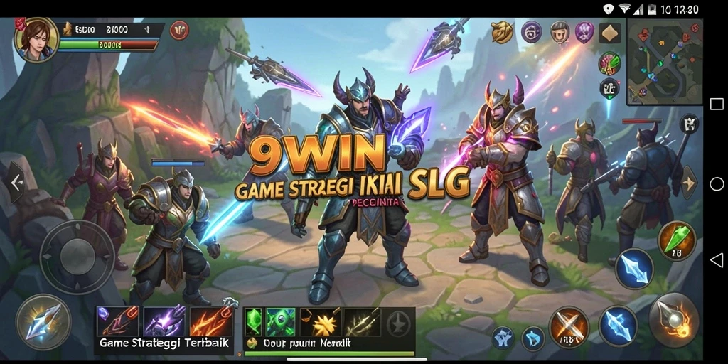 Tampilan gameplay strategi yang mendebarkan di 9WIN.