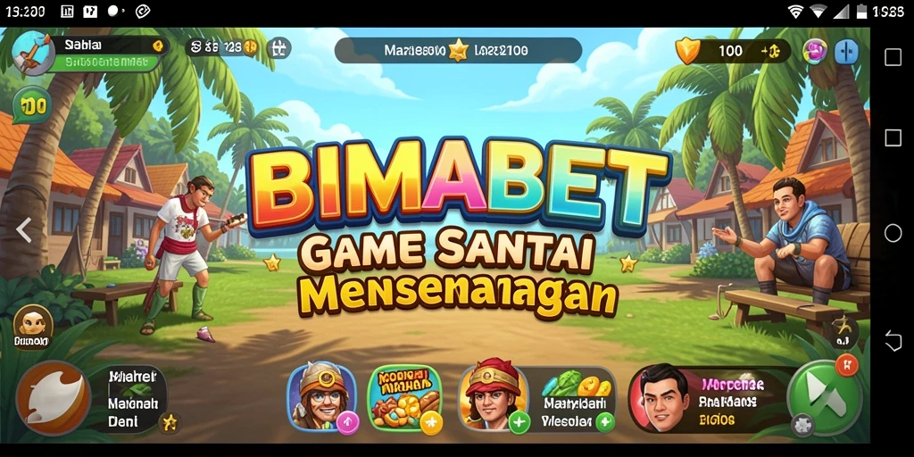Screenshot gameplay BIMABET yang menunjukkan keseruan bermain.