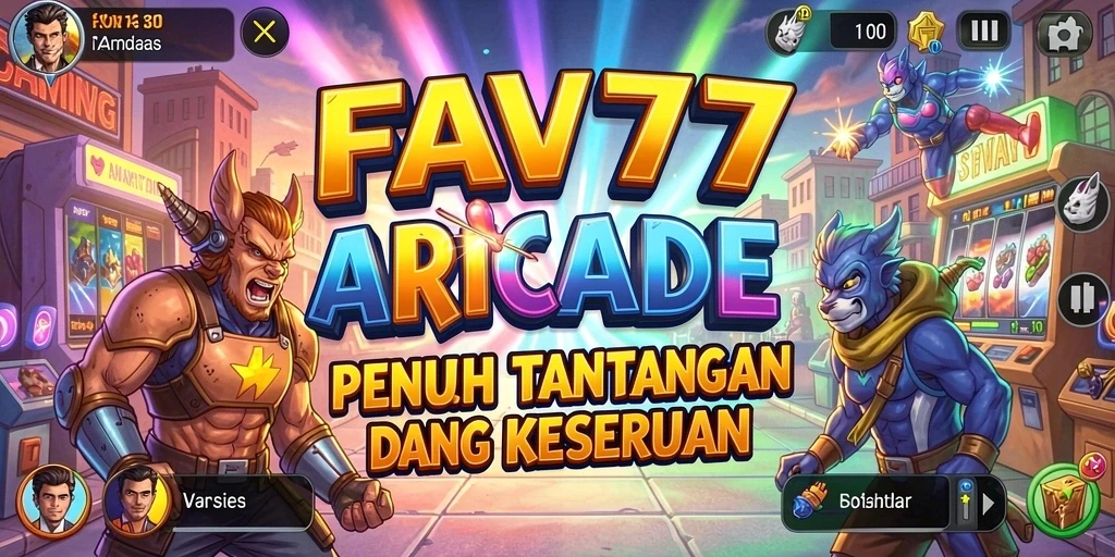 Tampilan gameplay seru dan menantang dari FAV77.