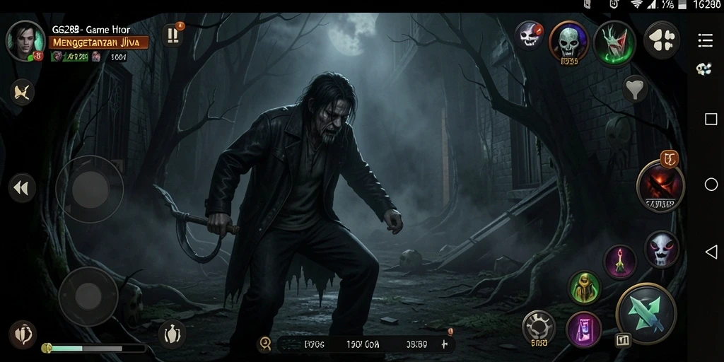Tampilan gameplay GG288 yang menegangkan dan penuh misteri.