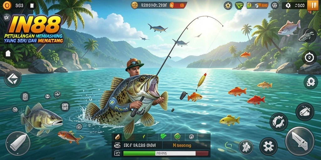 Tangkapan ikan yang sempurna dalam gameplay IN88.