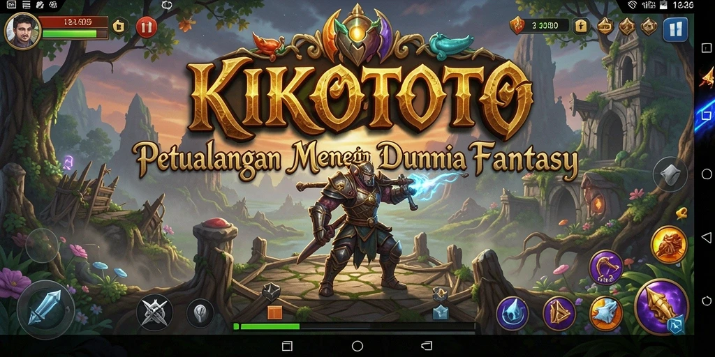 Gameplay KIKOTOTO yang memukau dalam petualangan seru.