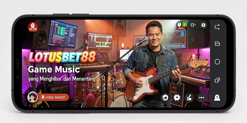 Screenshot gameplay LOTUSBET88 menampilkan pengalaman musik yang seru.