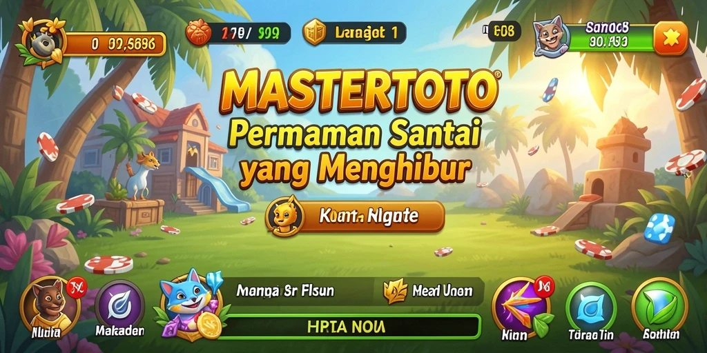 Tampilan gameplay MASTERTOTO yang seru dan mengasyikkan.