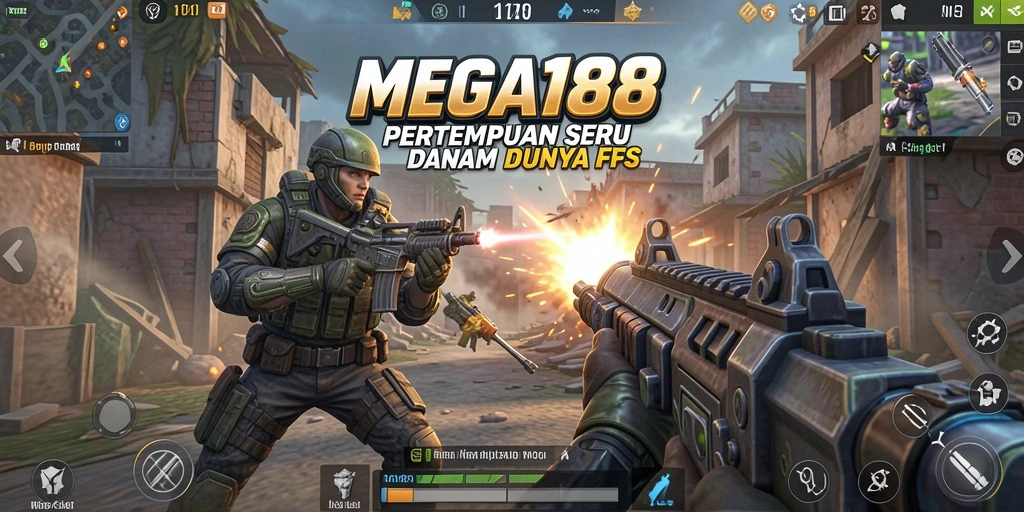 Tampilan gameplay seru di MEGA188 dengan aksi tembak-menembak yang mendebarkan.