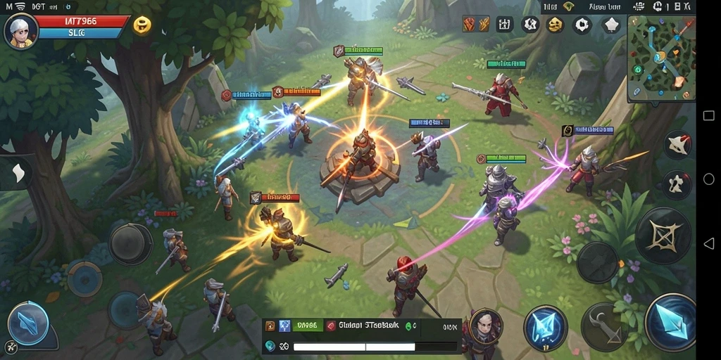 Tampilan gameplay MT966 yang menarik dan penuh strategi.