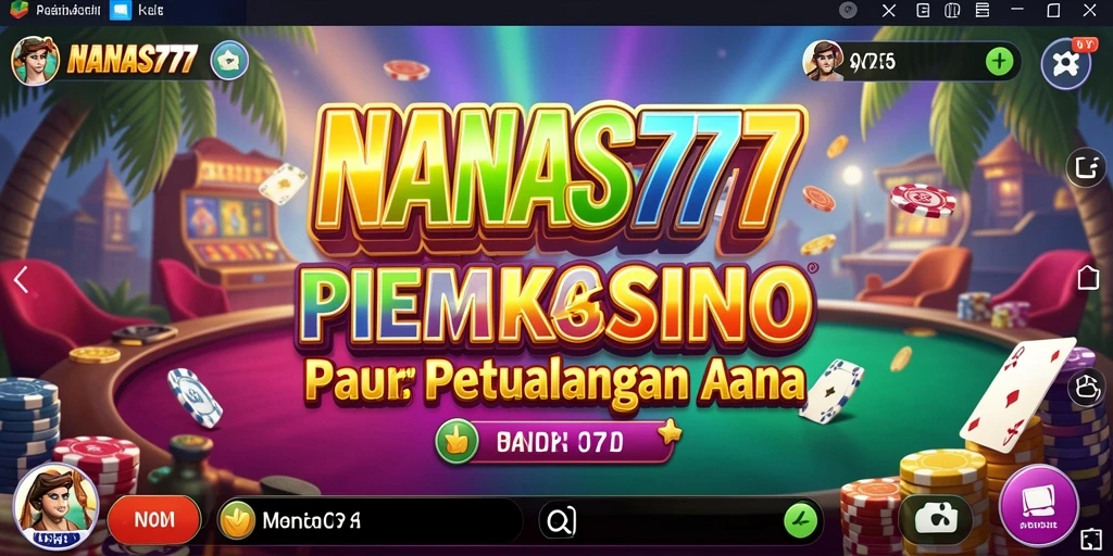 Screenshot gameplay NANAS777 menampilkan pengalaman kasino yang seru dan mengasyikkan.
