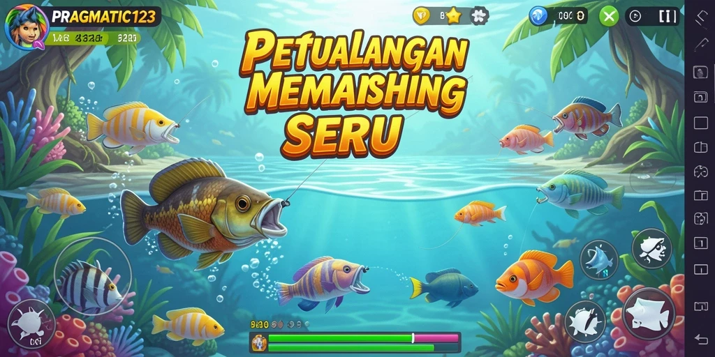 Tangkapan ikan yang menakjubkan di gameplay PRAGMATIC123.