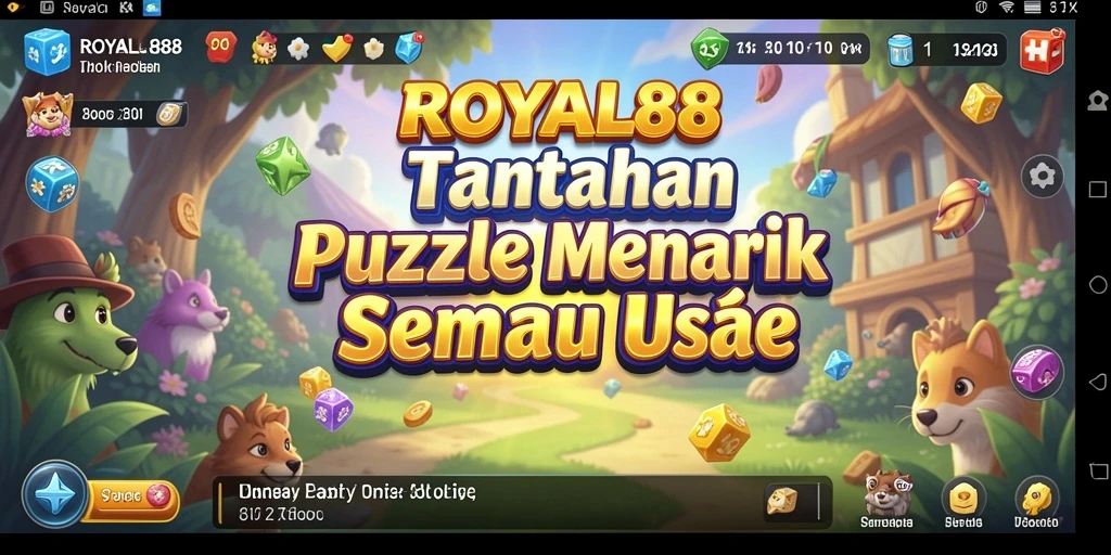 Tampilan gameplay menarik dari ROYAL88 yang menantang.