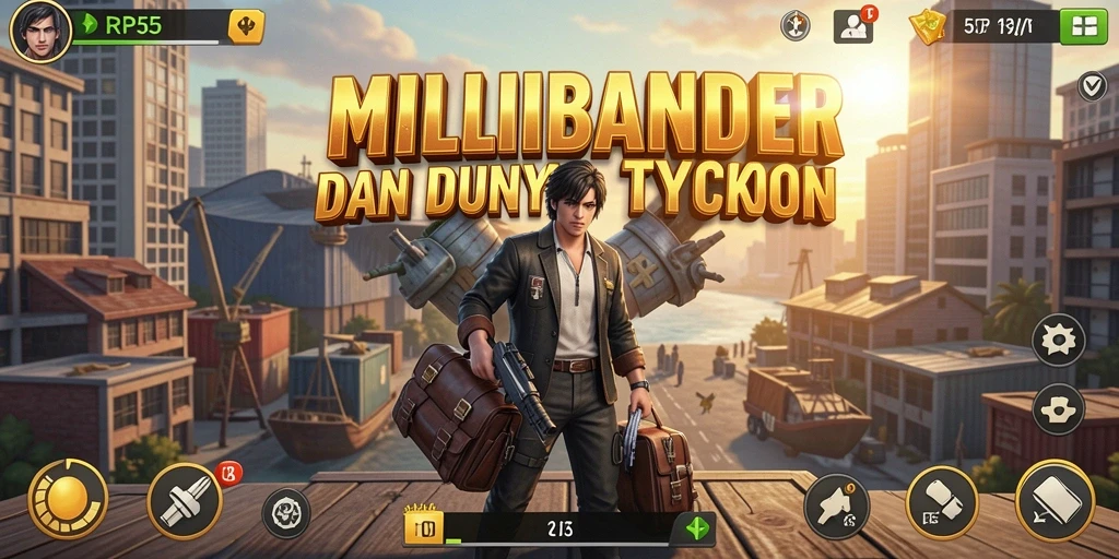 Gameplay RP55 yang menarik dengan elemen Tycoon yang mendebarkan.