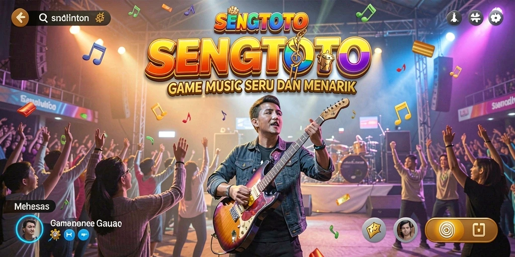 Gameplay menarik dari SENGTOTO dengan berbagai genre musik.