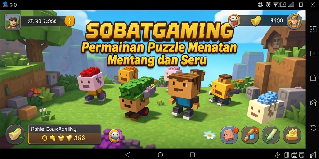 Tampilan gameplay seru dan menantang dari SOBATGAMING.