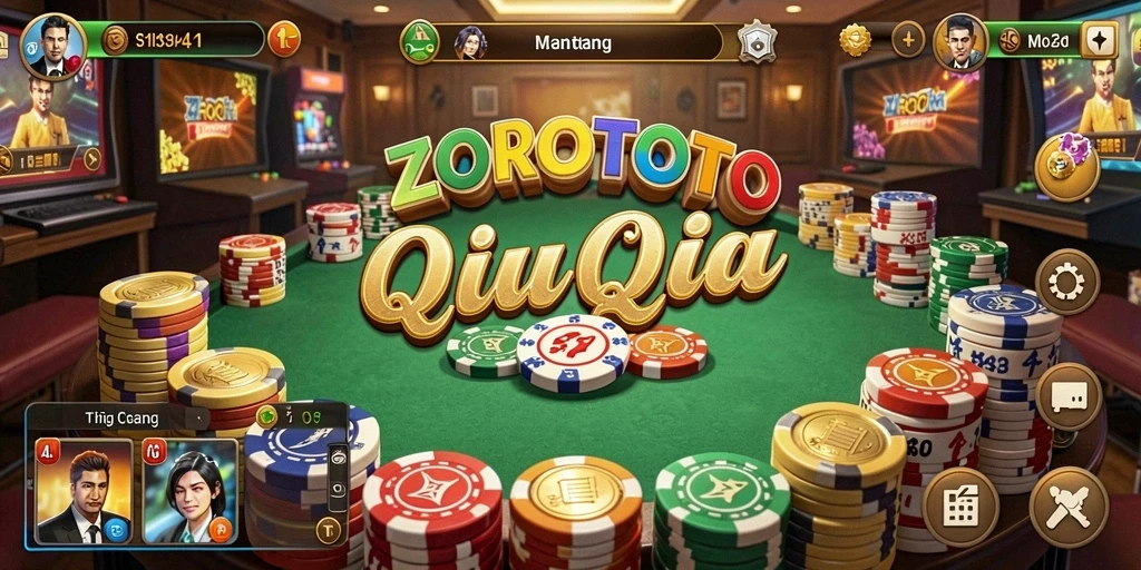 Tampilan gameplay QiuQiu yang seru di ZOROTOTO.
